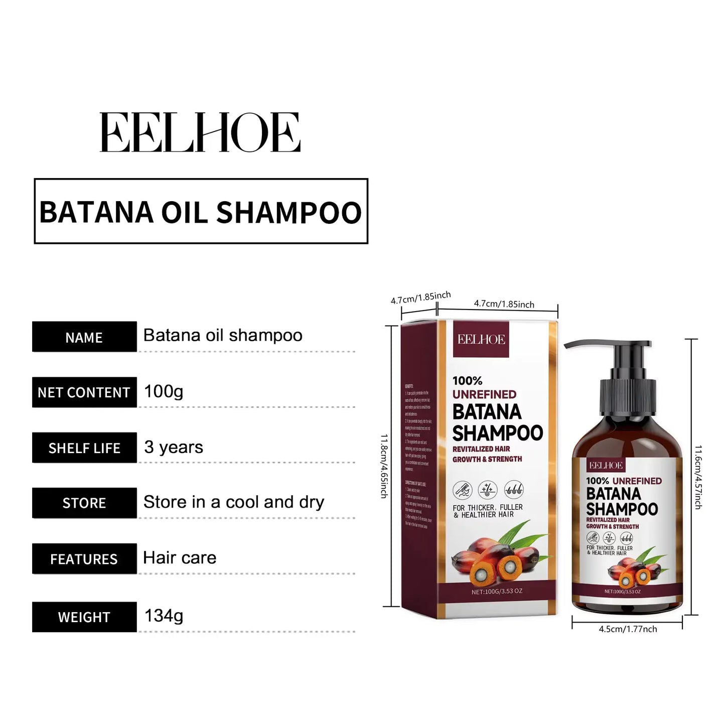 Premium Batana Oil Shampoo